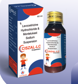 CISZAL-LC Suspension Levocetrizine 2.5mg + Montelukast 4mg