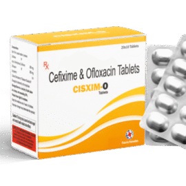 CISXIM-O Tablets Cefixime 200mg + Ofloxacin 200mg