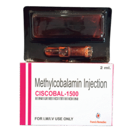 CISCOBAL-1500 Injection Methylcobalamin 1500mcg
