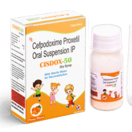 CISDOX-50 Cefpodoxime 50mg with WFI Dry Syrup