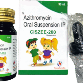 CISZEE-200 Suspension Azythromycin Tryhydrate 200mg