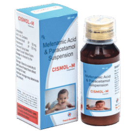 CISMOL-M Suspension Mefenamic Acid 50mg + Paracetamol 125mg