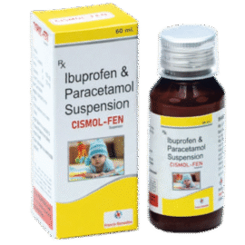 CISMOL-FEN Suspension Ibuprofen 100mg + Paracetamol 125mg