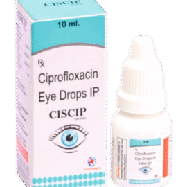 CISCIP Eye Drops Ciprofloxacin Eye 0.3% w/v Drops
