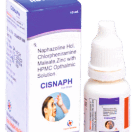 CISNAPH Eye Drop Naphazoline + CPM + Zinc + HPMC Eye Drops