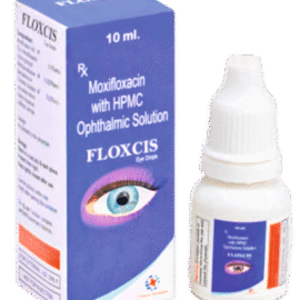 FLOXCIS Eye Drop Moxifloxacin 0.5% with HPMC Eye Drop
