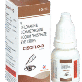 CISOFLO-D Eye Drop Ofloxacin with Dexamethasone Eye Drops